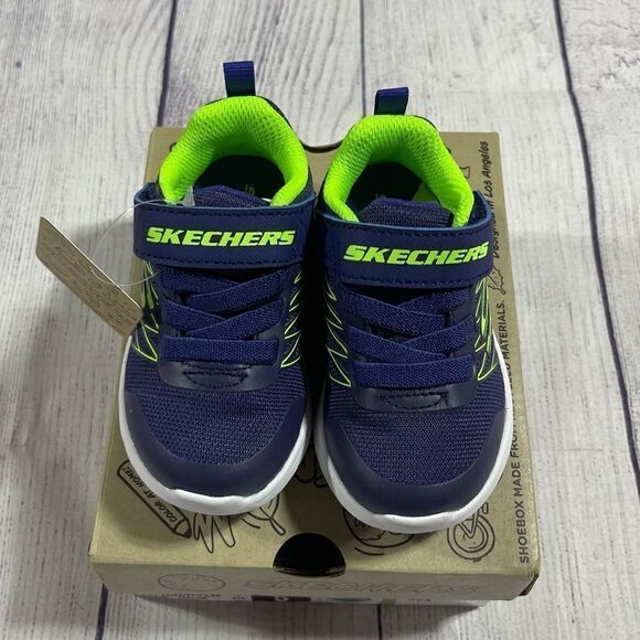 Skechers Toddler Microspec - Texlor Running Sneakers - Picture 5 of 7